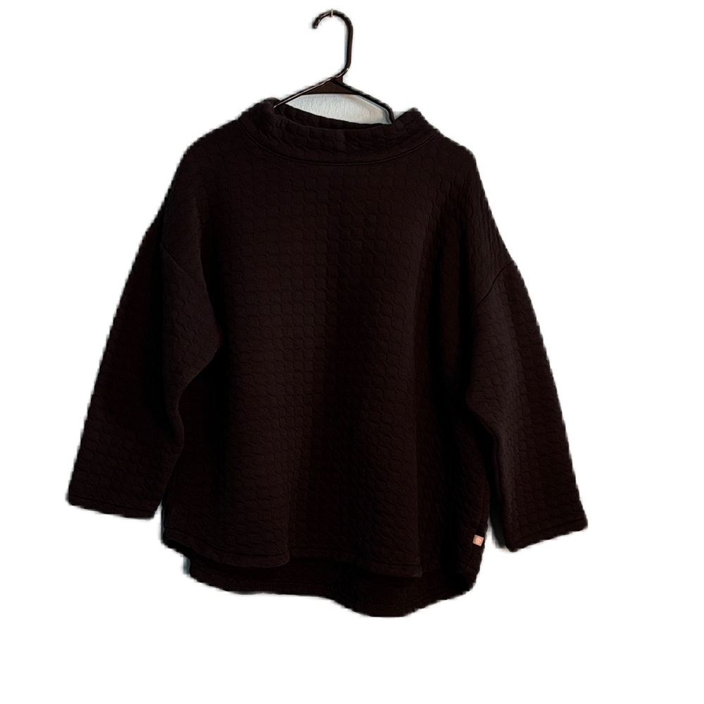 Talbots Black Textured Women's Turtleneck Sweater Size 2XP